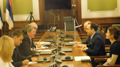 13 February 2018 The Foreign Affairs Committee Chairman in meeting with the Turkish Ambassador to Serbia